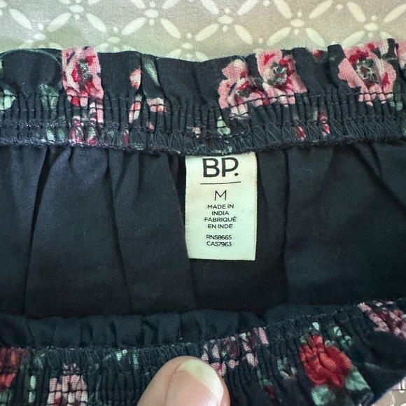 Bp. Smocked Waist Floral Long Sleeve Cotton Dress New NWT Women’s Medium M - Picture 4 of 7